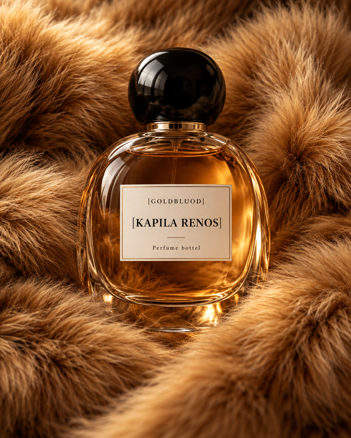 single perfume bottle